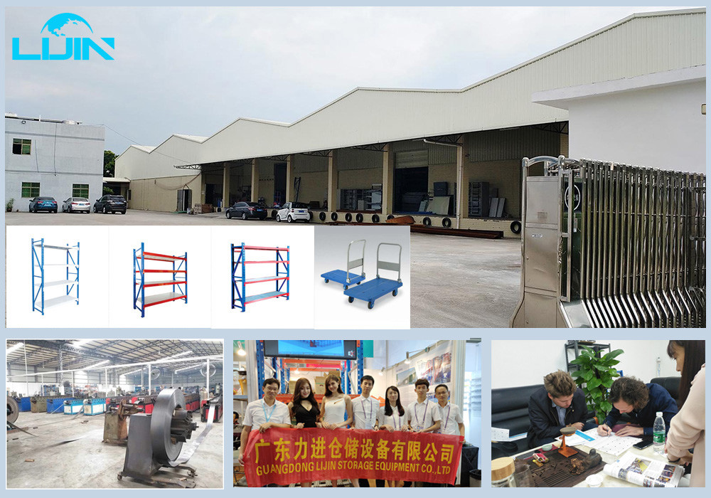 Blue Color Industrial Metal Storage Racks / Steel Warehouse Shelving