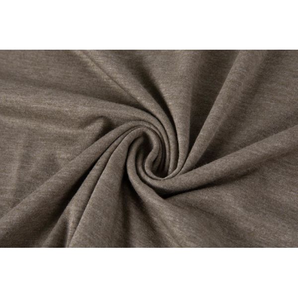 Men's Slub Cotton Blend Henley Top with Contrast Stitching and Relaxed Fit Long Sleeve Polo