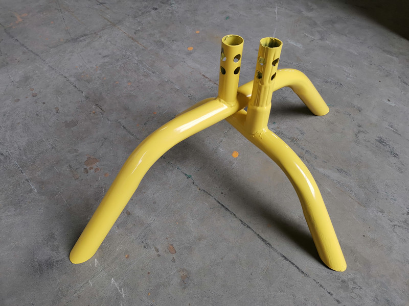 8.5 Ft Hot Dipped Queue Steel Crowd Control Barrier Fence With Flat Bases