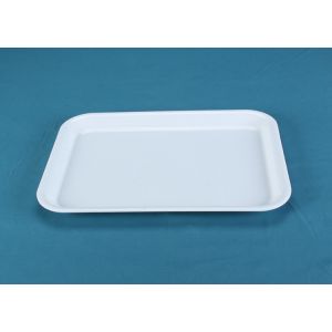 Large Rectangular 100% Melamine Food Serving Tray 15.5"