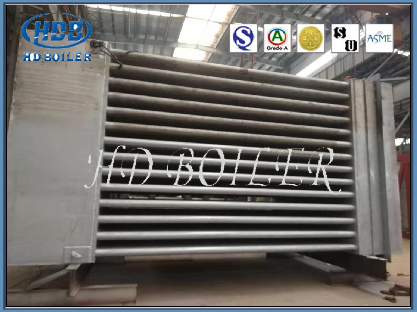 Horizontal Tubular Type Air Preheater As Heating Exchanger For Power Station Boiler