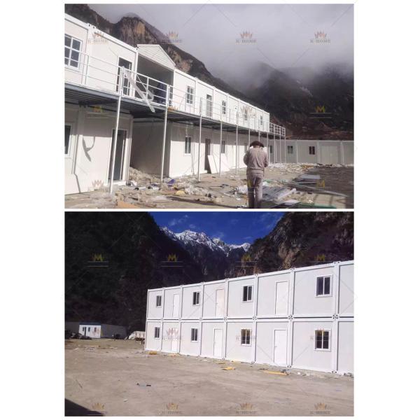 Fireproof And Shockproof High Quality Sandwich Panel Container House For Camp