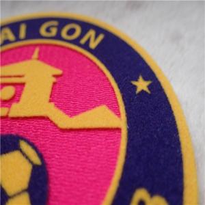 Buy cheap Football Club Custom Clothing Patches Heat Transfer Tatami Flocking Smooth Garment Labels product