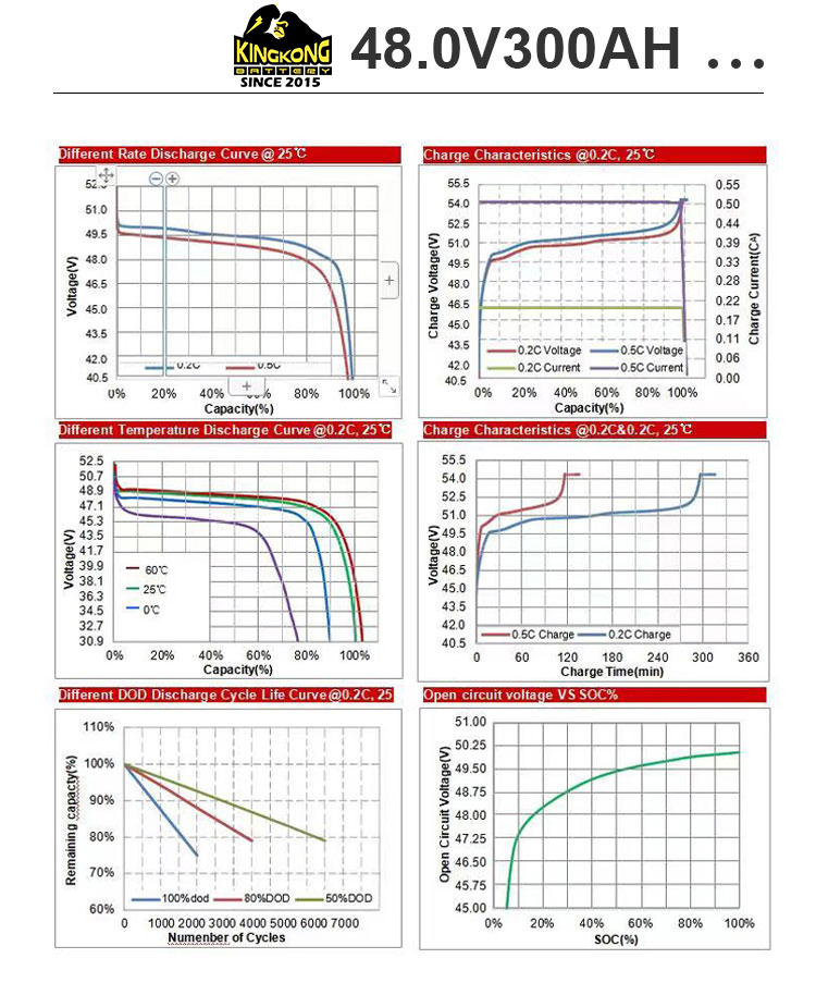 Solar Lifepo4 Battery 48V Lithium Ion Batteries 48V 100Ah 200Ah 280Ah 300Ah 312Ah Home Energy Storage Portablepowerwall Battery