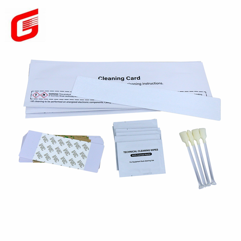 Excellent Cleaning Kit for HDP8500 HDP6600 ID Card Printers 4 x Swabs and 10 x Wipes