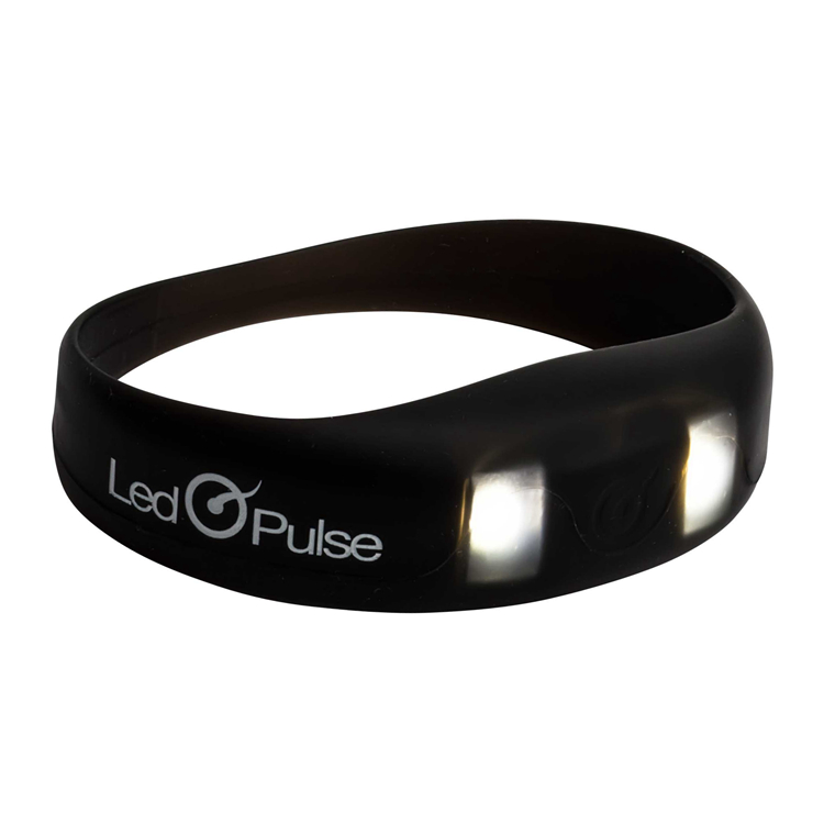 2018 Amazon Hot Selling Pink Glow Bracelet Light Up Custom Wristband High Quality Silicone LED Bracelet