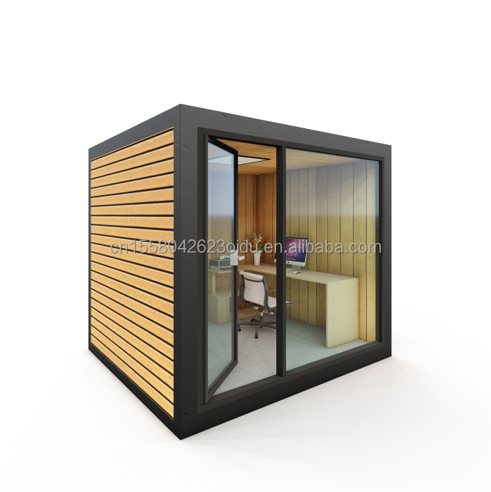 EU 10ft Modern Wooden Steel Structure Office for Shop Supermarket in Modern Design Style