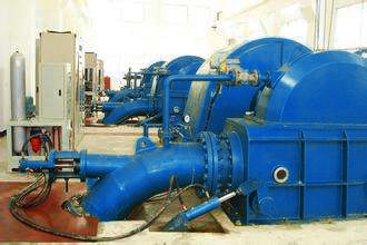 Reliable Turgo Mini Hydro Turbine Used In Hydro Power Plant 1 Year Warranty