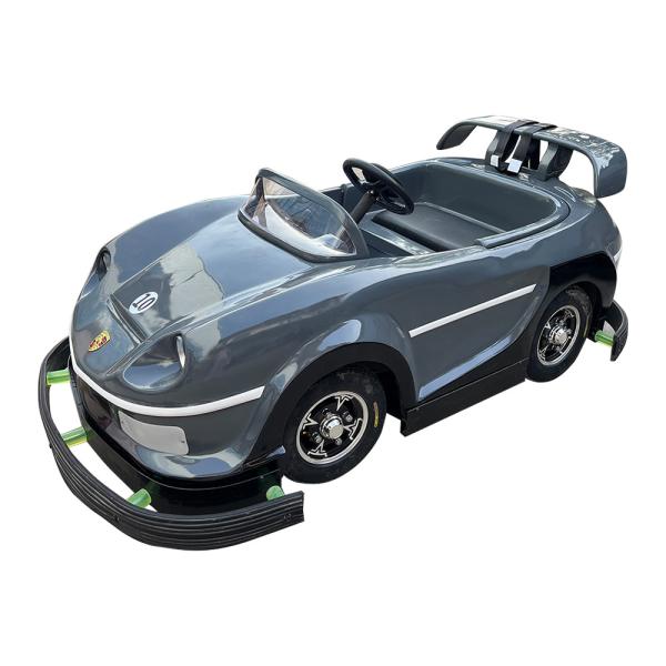 Fiberglass Children'S Adult Bumper Cars Battery Park Rides With Vibrant LED