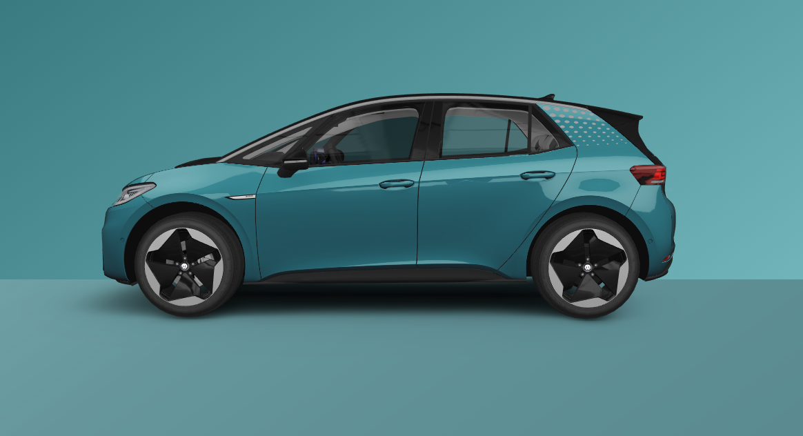 Compact Id3 Pro EV Cars 5 Door 5 Seater 170 Hp High Speed Vehicle