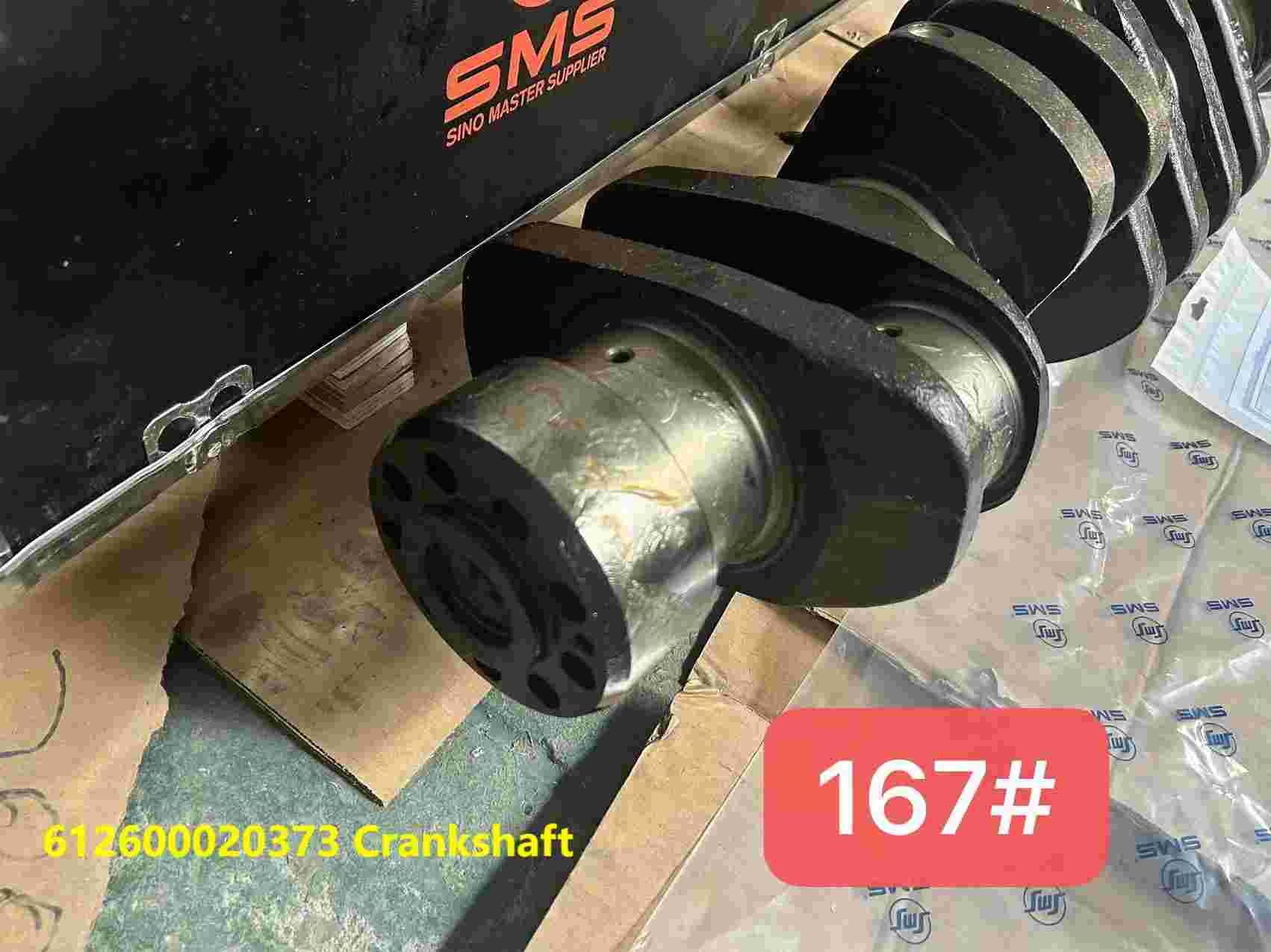 6.7 Powerstroke Crankshaft 612600020373 WEICHAI Engine Parts WP10