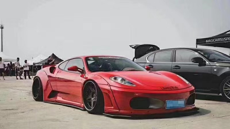 New Product for Ferrari F430 Wide Body Body Kit F430 Upgrade to LB Wide Body