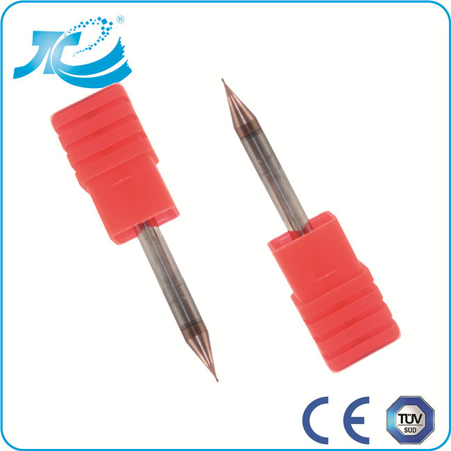 R 0.1 - R 0.4 Ball Nose End Mill with Micro Diameter , 55 Degree End Mill