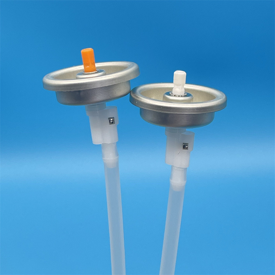 Efficient 360 Degree Aerosol Valve for Household Cleaning with Quick Release Feature