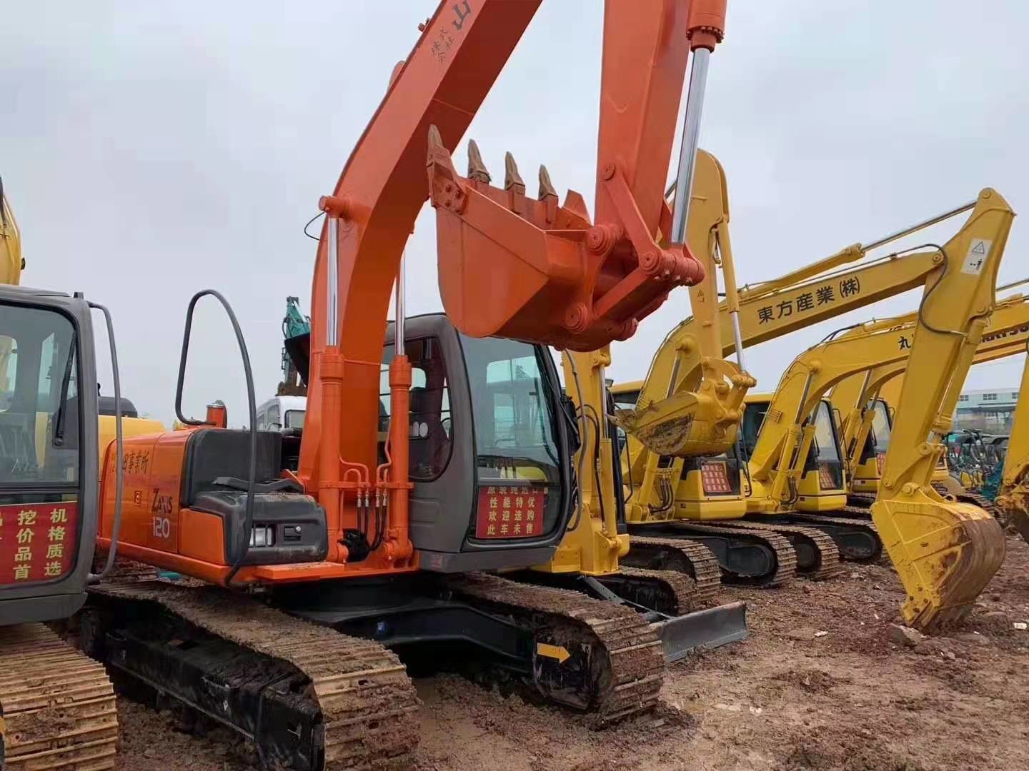 0.52m3 Bucket 12 Ton ZX120 Used Hitachi Excavator