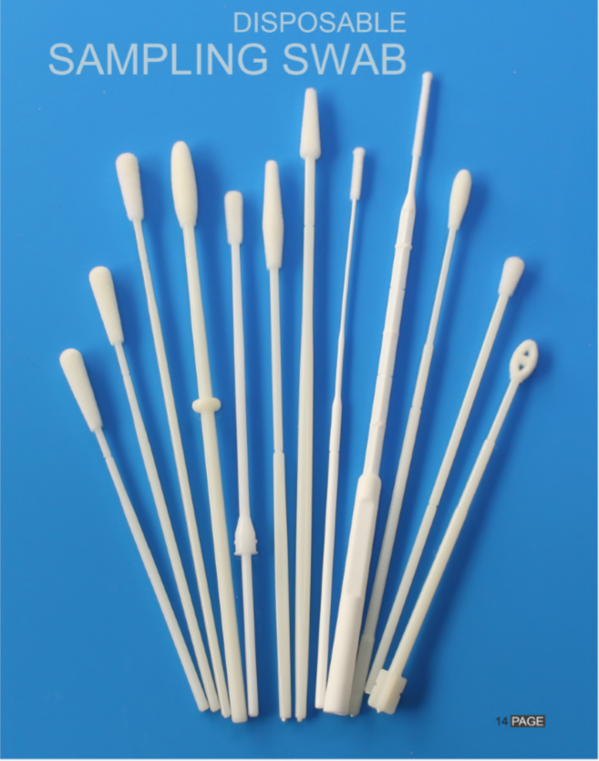 ABS Handle Sterile 6 Inch Cotton Tipped Applicators