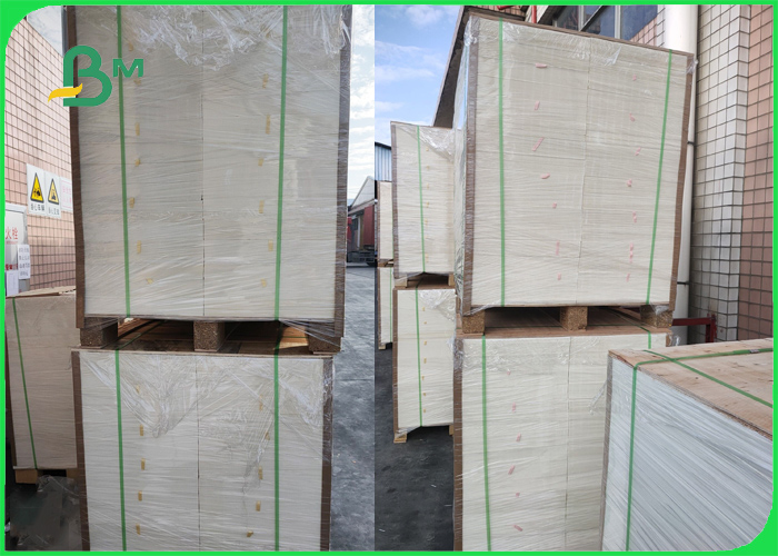 18PT Duplex Cardboard White - Brown For Food Package 40" x 20" Good Stiffness