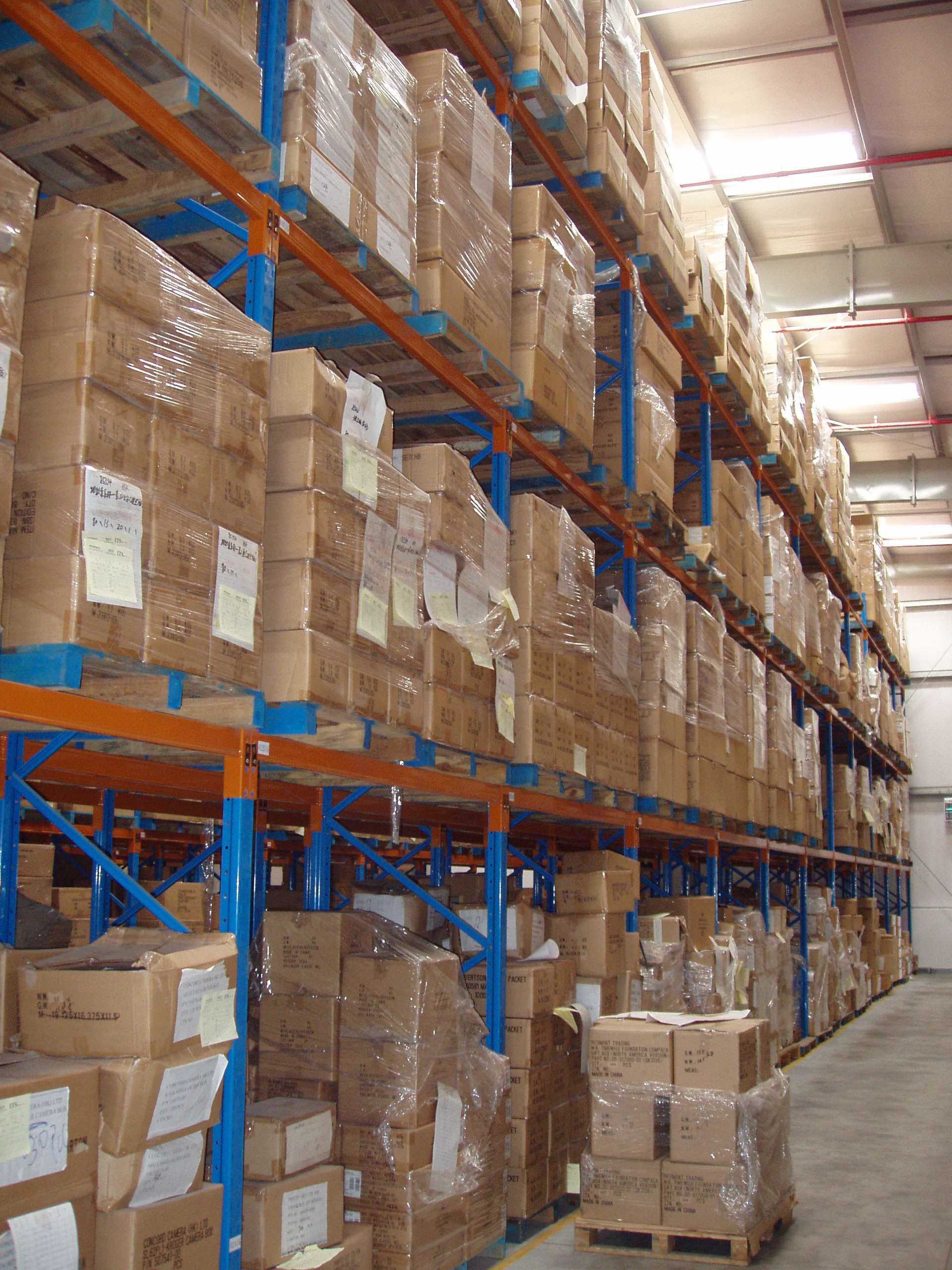 Warehouse Adjustable Heavy Duty Industrial Selective Pallet Rack Storage
