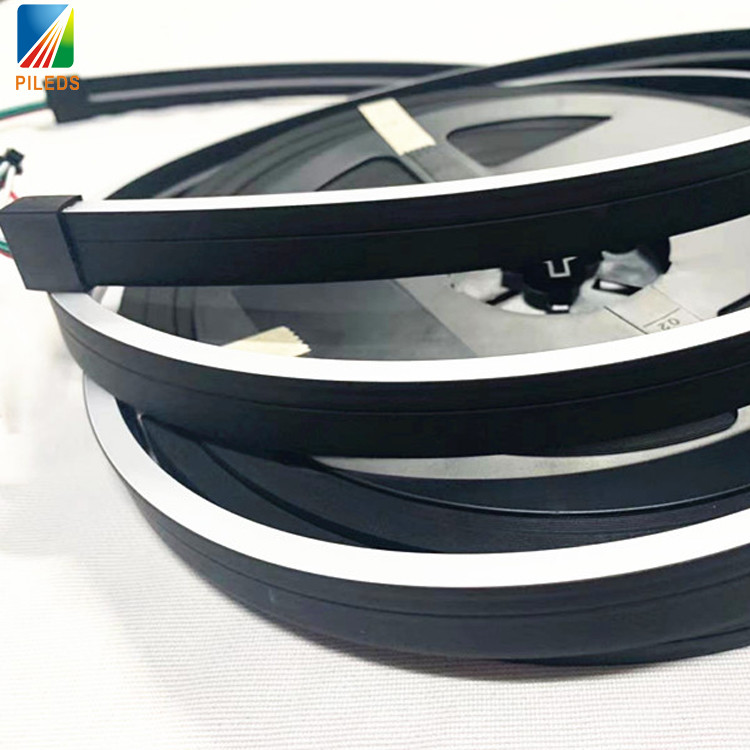 Flexible LED Neon Light Strip WS2811 Black White Silicon Material For Wedding Party