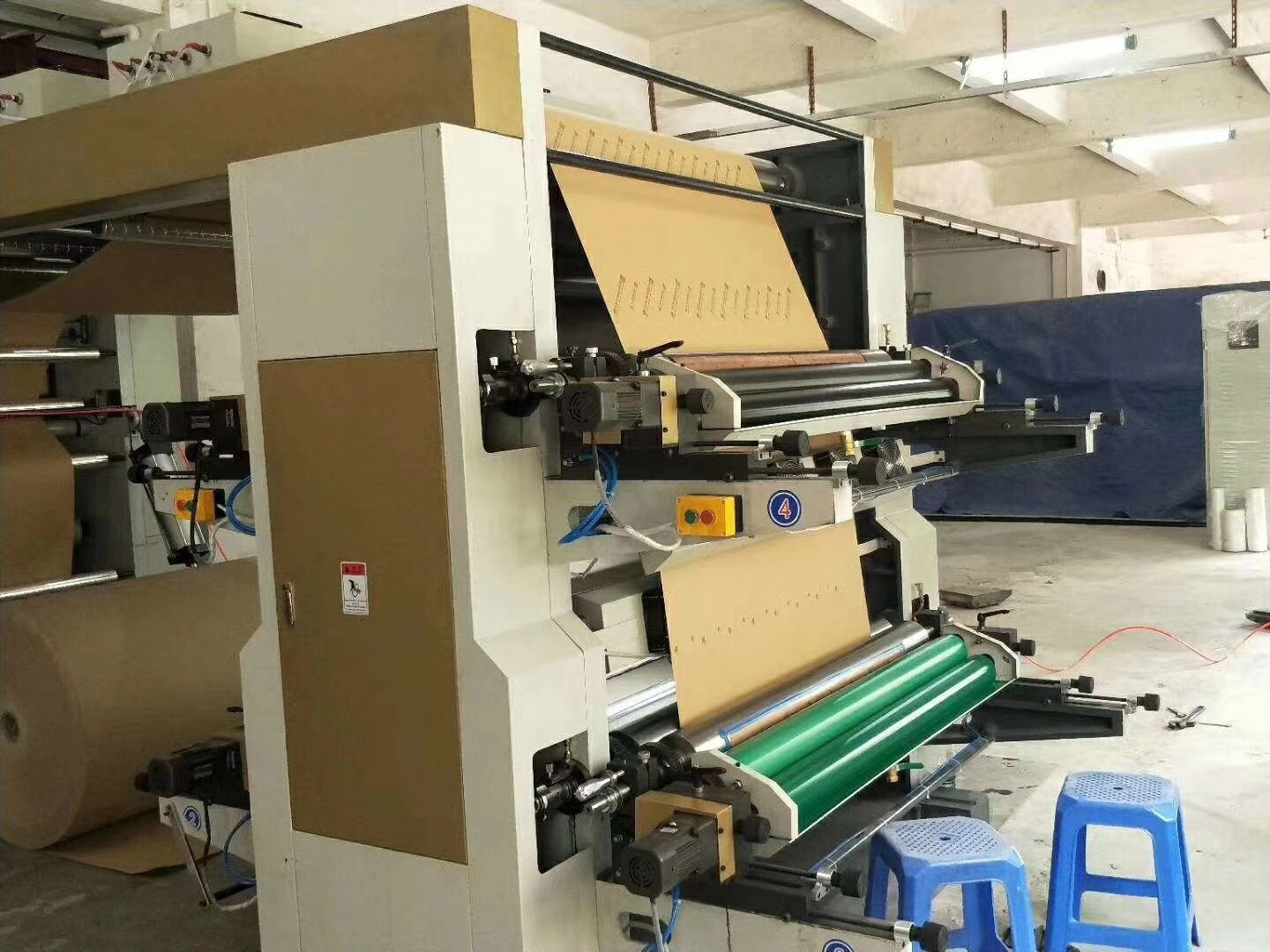 High Speed Flexo Label Printing Machine 80m / Min CI Central Drum Pp Shopping Bag
