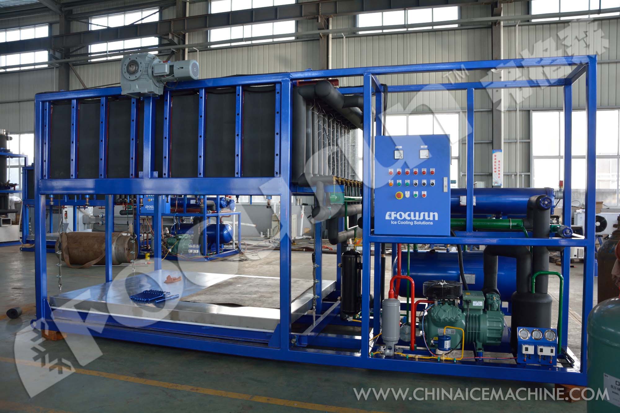 25KW Energy Saving Block Ice Machine for Ice Production and Video Outgoing-Inspection