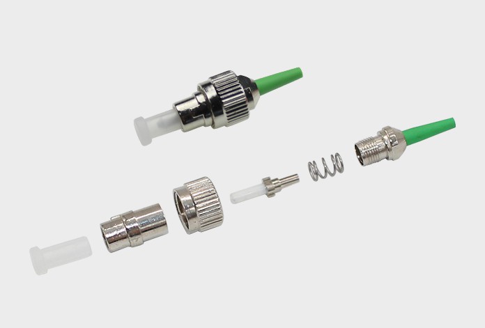 Single Mode FC Connector 0.9mm Simplex Fiber Connector With UPC/APC Polish