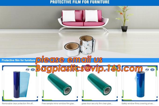 carpet protective film, PE film for window glass safety, mirror safety protective film, PE Plastic Protective Film in Ro 44