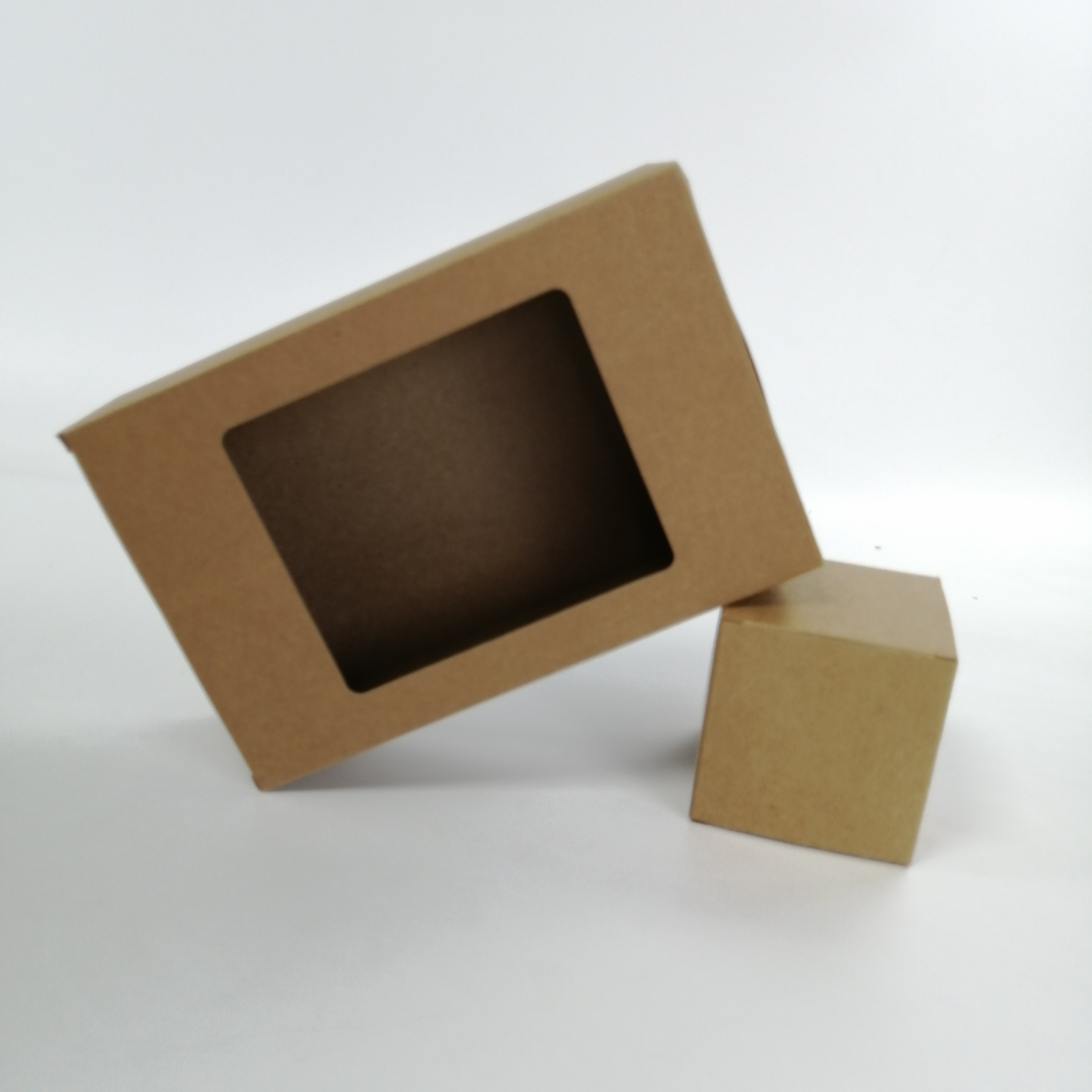 Kraft Paper Customized Display Paper Small Folding Gift Packaging Box