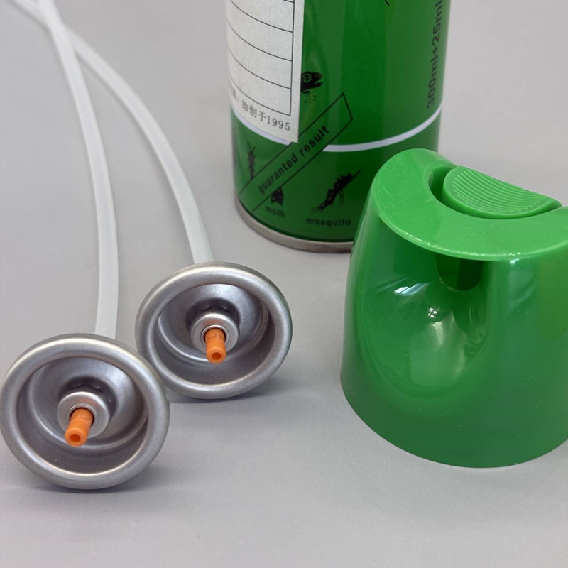 Compact Water based insecticide valve for travelers with leak - proof design