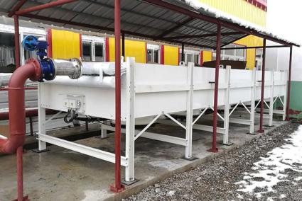 Blockchain Miners Hybrid Dry Cooler With Ziehl Abegg Axial Fans