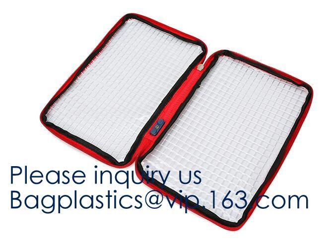 Custom Multi Function Waterproof Nylon Security Night Deposit Bags Zipper Locking Bank Bag For Cash Money, bageasae