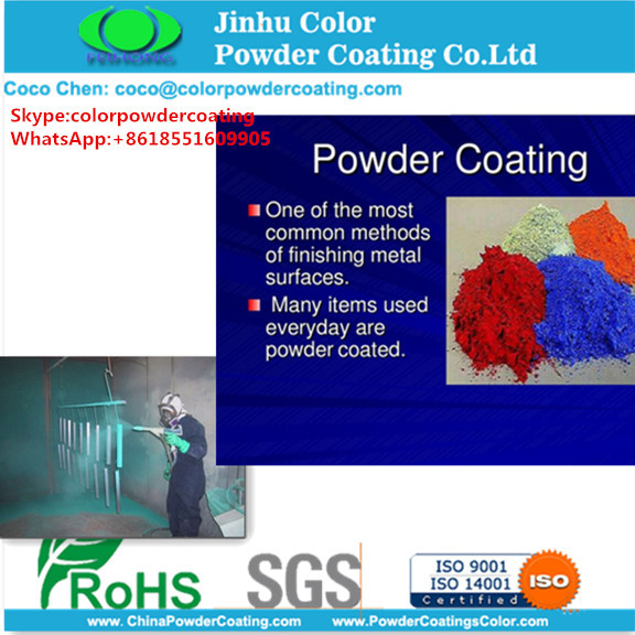 Chemical Resistant Super Durable Matt White Ral9010 TGIC FREE Polyester Powder Coating For Aluminum Profile