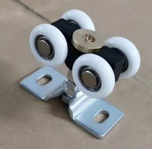 Buy cheap Standard Metal Sliding Door Rollers Hanging Wheels Pulleys product
