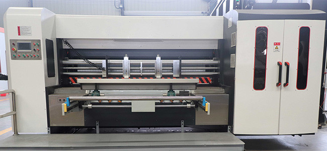 Die Cutter Corrugated Board Printing Machine Two Color
