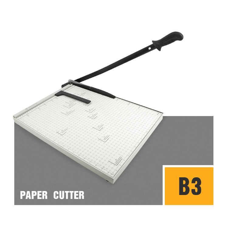 40mm Maximum Width Steel Guillotine Heavy Duty Paper Cutter 858 A3 Paper Trimmer