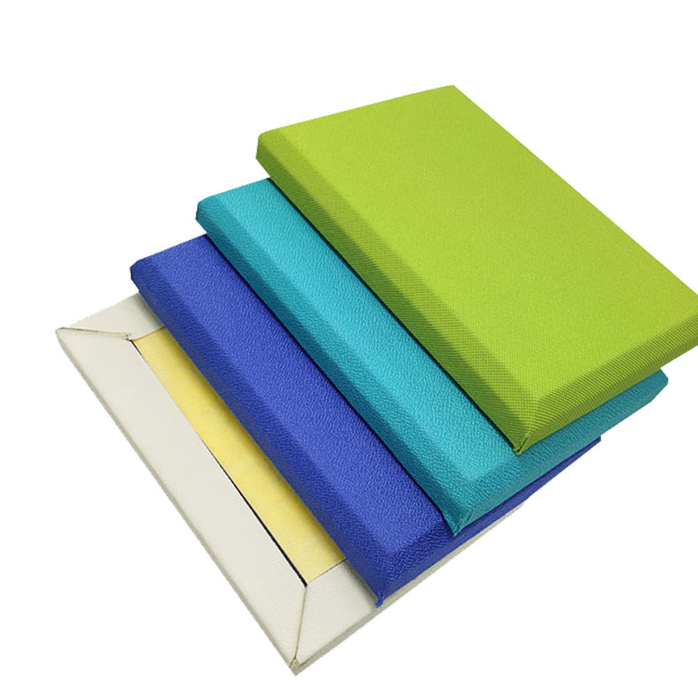Interior Wall Fabric Acoustic Panel Fiberglass Decorative Sound Absorbing Panels