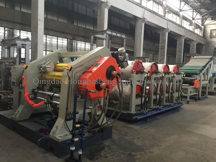 Dia 230mm To 710mm 4 Roll Rubber Calender Machine For Inner Tube