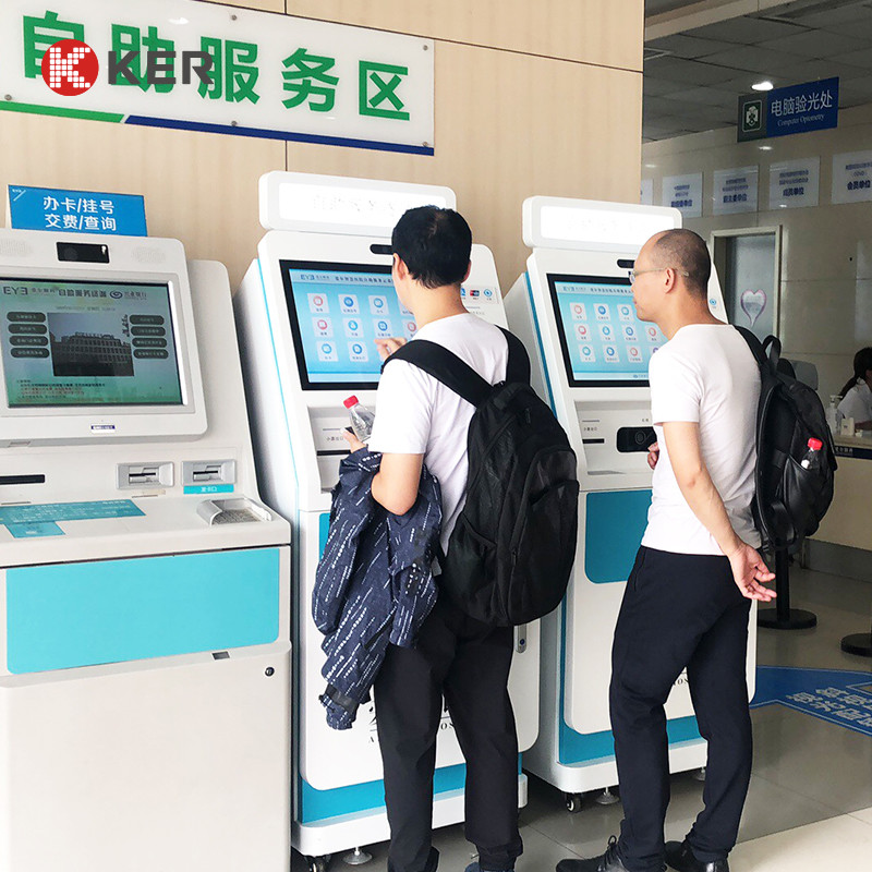 Hospital Registration Report 19 Inch Hospital Self Service Kiosk
