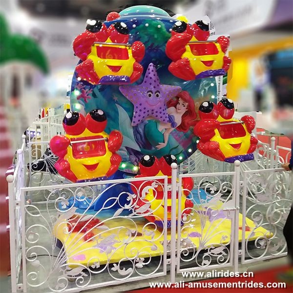 Mini Ferris Wheel Carnival Rides Trailer Mounted Rides For Sale