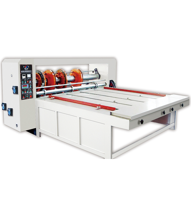 Digital Corrugated Board Production Line Carton Partitioning Creasing Corner Cutting