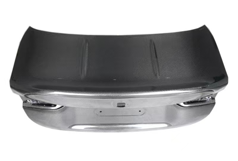 for BMW M3 M4 Carbon fiber rear cover M3 M4 CSL style dry carbon fiber trunk cover rear rear cover hood
