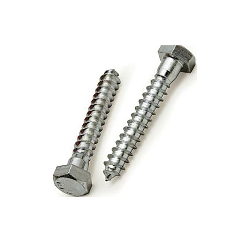 1/4" X 6 Inch Lag Screws 304 Stainless Steel Deep Coarse Threads