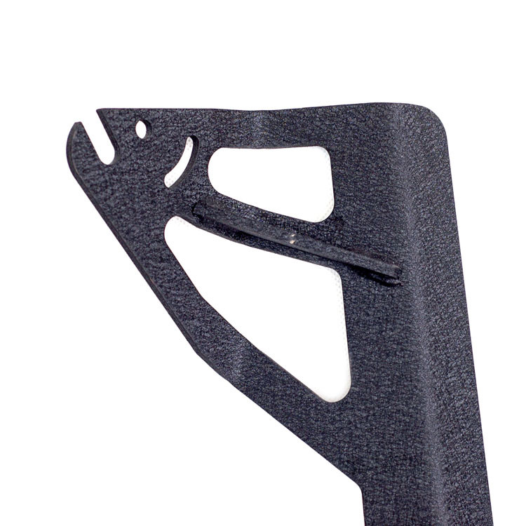 Flexible Iron Black Durable LED Lightbar Bracket For Jeep Wrangler