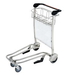 BSCI approved Brake Airport Luggage Trolley, Airport Trolley Airport Passenger Baggage Luggage Shopping Cart Trolley