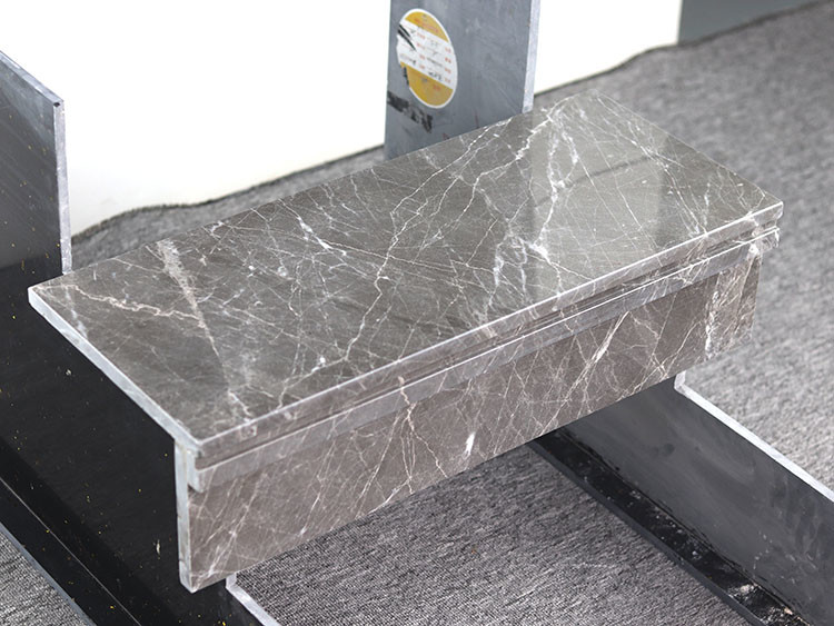 Decorative Polished Stair Ceramic Tiles 17mm Thickness Non Slip