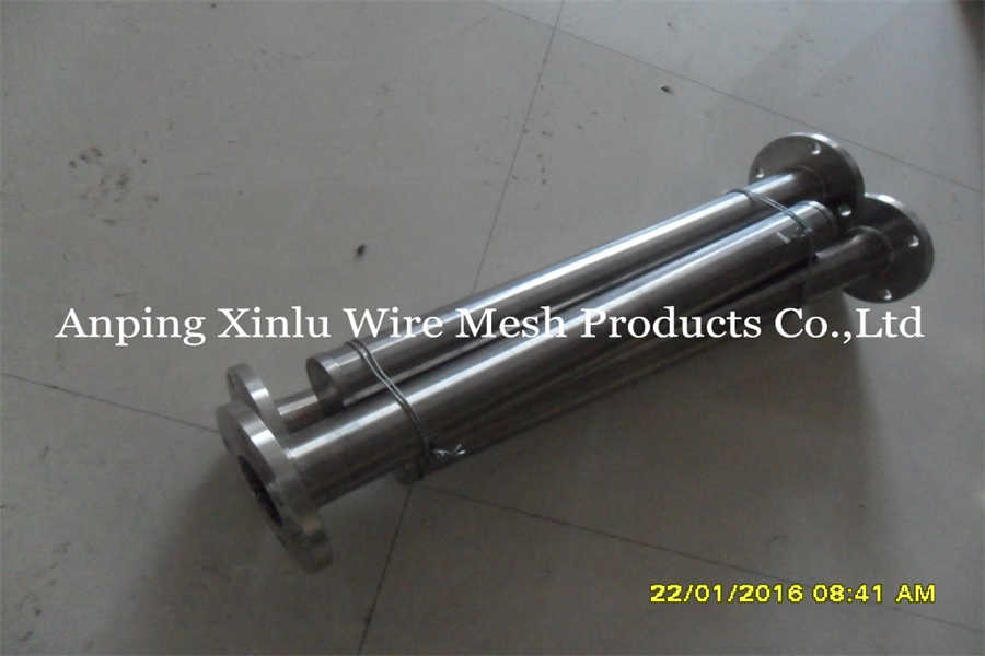Ion Exchange Resin Trap Strainer Wedge Wire Candle Filter DN45
