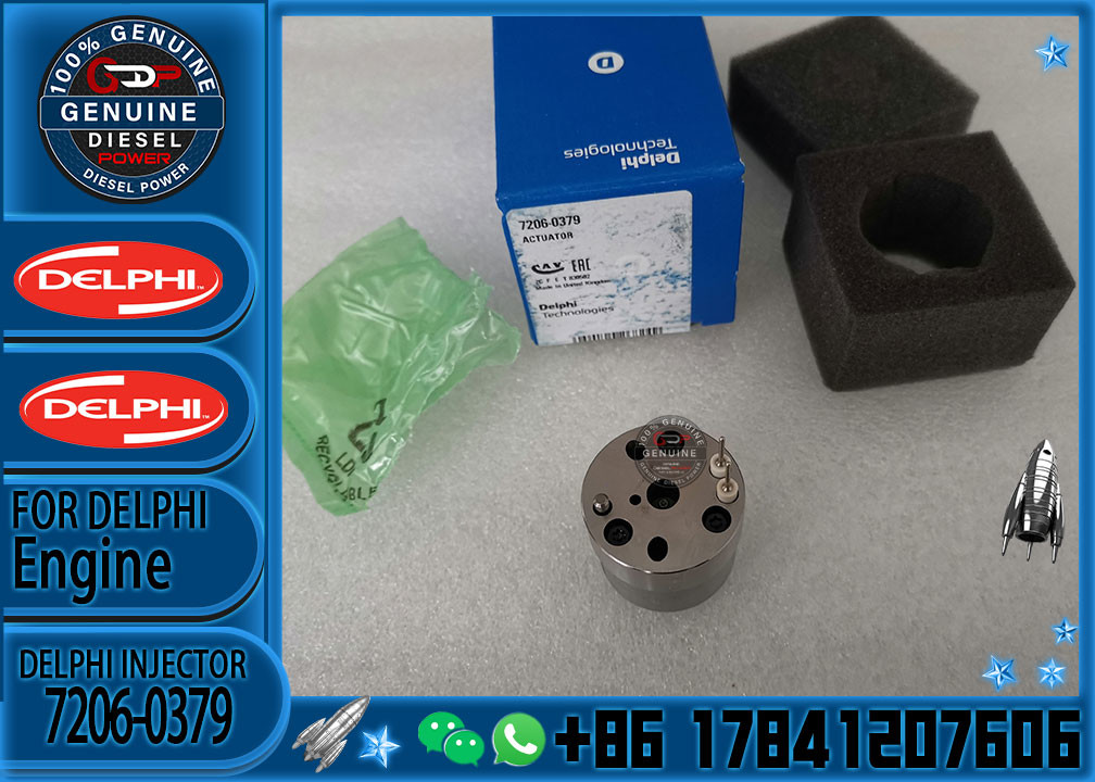 7135-588 New common rail parts Actuator 7135-588 7206-0379 with solenoid for actuator valve Engine Assembly