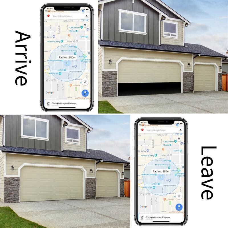Smart Tuya Wifi Garage Door Opener Intelligent Automatic Remote Control Wireless Roll Up Garage Door Opener