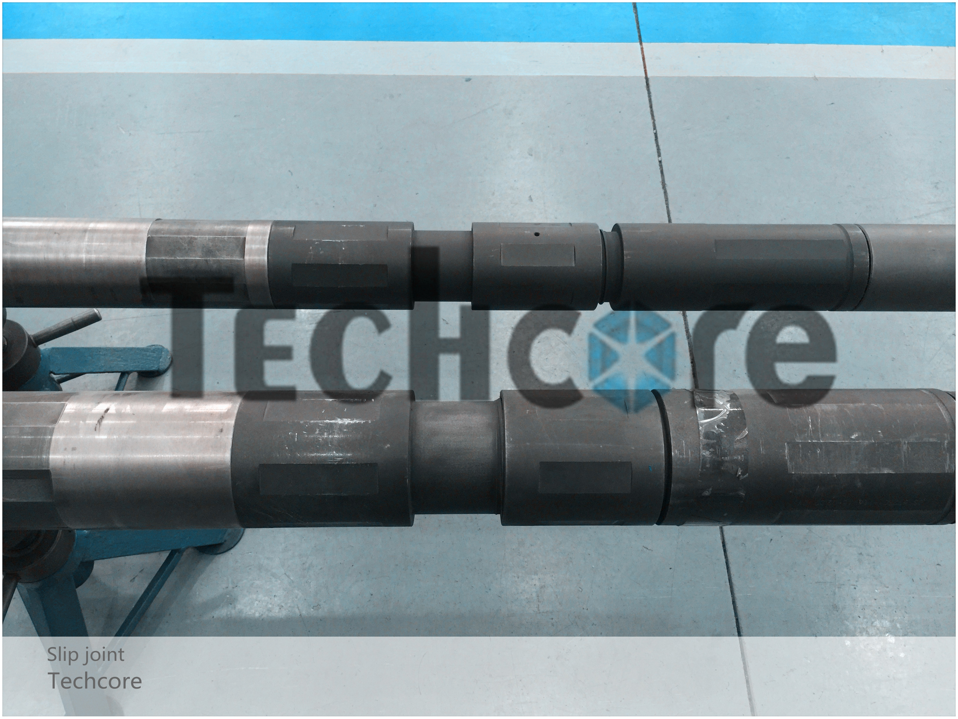 Slim Hole Drill Stem Test ToolsRound Mandrel Slip Joint DST Tool 3 7/8" Size