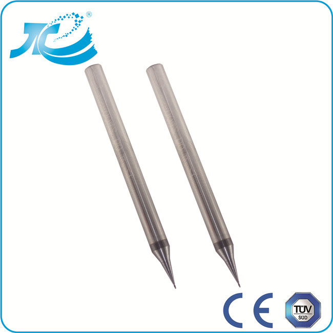 2 Flute Micro End Mill Micro Grain CNC Carbide Tools , Thread Milling Cutter